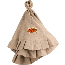 OSU BURLAP LOGO TREE SKIRT