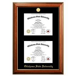 CLASSIC DOUBLE DIPLOMA FRAME