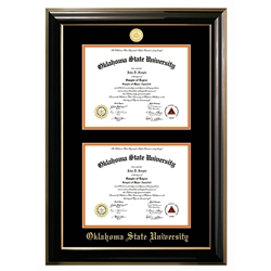 CLASSIC DOUBLE DIPLOMA FRAME