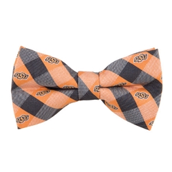 OKLAHOMA STATE CHECK BOW TIE