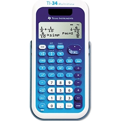 TI-34 MULTIVIEW SCIENTIFIC CALCULATOR