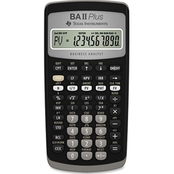 TI BA II PLUS FINANCIAL CALCULATOR