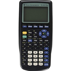 TI-83 PLUS GRAPHING CALCULATOR