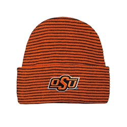 OSU NEWBORN STRIPE KNIT CAP