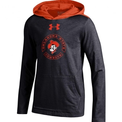 UNDER ARMOUR YOUTH CHARGED COTTON HOODY TEE