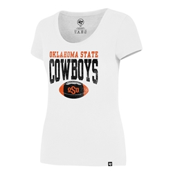 '47 SHORT SLEEVE SCOOP NECK FOOTBALL TEE