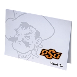 PISTOL PETE IMPRINTED THANK YOU CARD