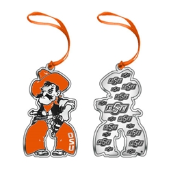PISTOL PETE PEWTER ORNAMENT