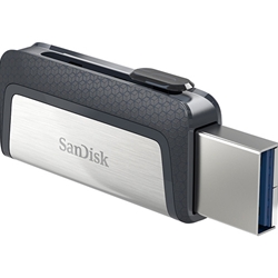 SANDISK ULTRA DUAL DRIVE USB 3.1 & USB-C 16GB FLASH DRIVE