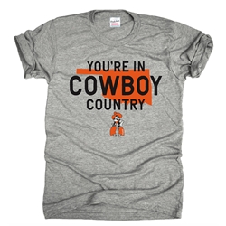 IN COWBOY COUNTRY TEE