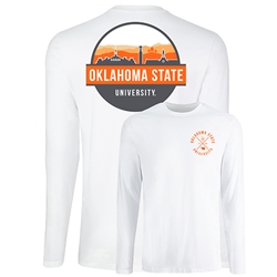 Shopokstate Uscape Scenic Circle Comfort Colors Long Sleeve Tee
