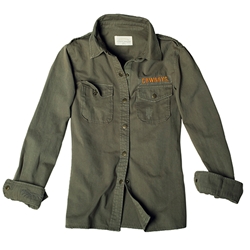 ARMY GREEN JENNY MILITARY JACKET