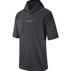 nike dri fit short sleeve hoodie