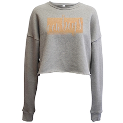 ELENOR CROPPED CREW SWEATSHIRT