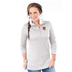 GAMEDAY COUTURE QUILTED 1/4 ZIP PULLOVER