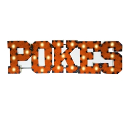 POKES ILLUMINATED METAL SIGN