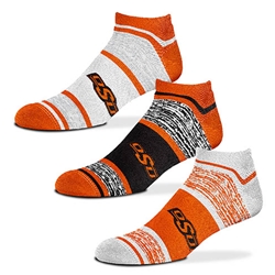 OSU TRIPLEX HEATHERED 3-PACK SOCKS