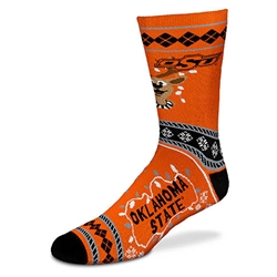 OSU SWEATER STRIPE HOLIDAY SOCK