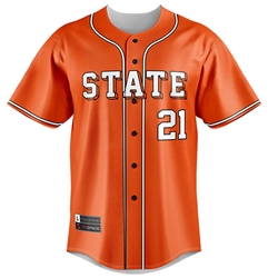 WOMEN'S SUBLIMATED BASEBALL JERSEY