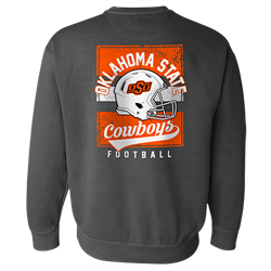 COMFORT COLORS FOOTBALL SWEATSHIRT