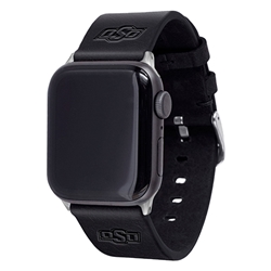 OSU LEATHER BAND FOR APPLE WATCH