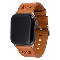 OSU LEATHER BAND FOR APPLE WATCH