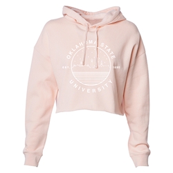 USCAPE BLUSH CROPPED HOODY