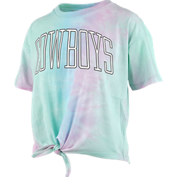 TYE-DYED TIE UP TEE