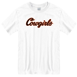 COWGIRLS SCRIPT TEE