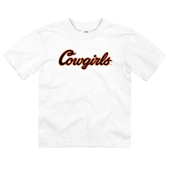 TODDLER COWGIRLS SCRIPT TEE