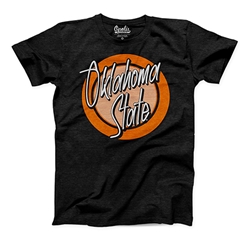 BLACK OSU 90'S CIRCLE TEE