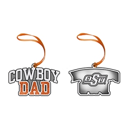 COWBOY DAD PEWTER ORNAMENT