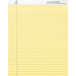 LEGAL PAD - YELLOW, SINGLE