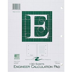 ENGINEER CALCULATION PAD - 100 SHEETS