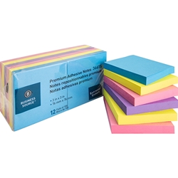 ADHESIVE NOTES - 3x3, EXTREME, 12 PACK