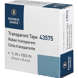 TRANSPARENT TAPE - 3/4x1000, SINGLE