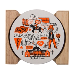 OSU JULIA GASH STONE COASTERS