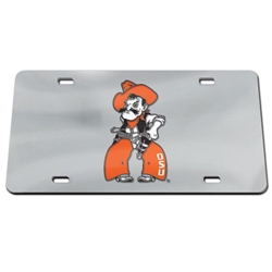 PISTOL PETE ACRYLIC LICENSE PLATE