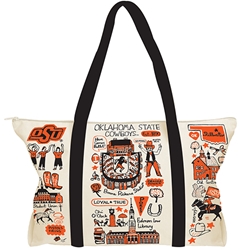 OSU JULIA GASH NATURAL WEEKEND BAG