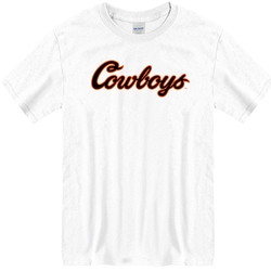 COWBOYS SCRIPT TEE