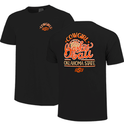 COMFORT COLOR COWGIRL BASKETBALL TEE