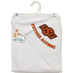 OKLAHOMA STATE ALL PRO HOODED BABY TOWEL