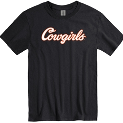 COWGIRLS SCRIPT TEE