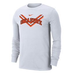 ShopOKState - NIKE OKLA STATE WRESTLING CHEVRON LONG SLEEVE TEE