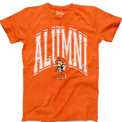 ORANGE TRI BLEND ALUMNI TEE