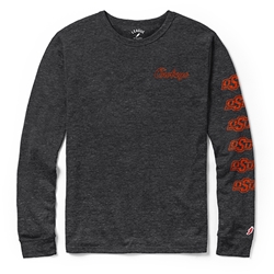 VICTORY FALLS LONG SLEEVE ARM PRINT TEE