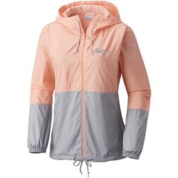 COLUMBIA CORAL/GREY FLASH FORWARD WINDBREAKER