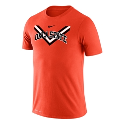 NIKE OKLA STATE WRESTLING CHEVRON TEE