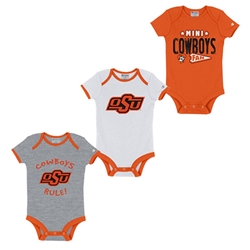 INFANT 3-PACK BODYSUITS