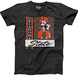 90'S BOX BLACK TRI-BLEND TEE